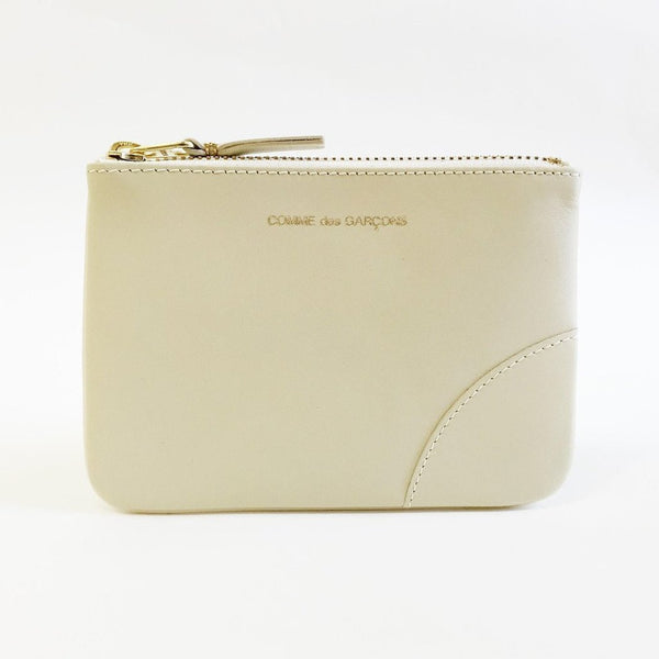 Classic Leather Zip-Up Pouch